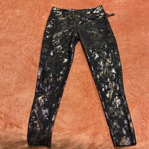 Stylish Black and Gold Women's Pants